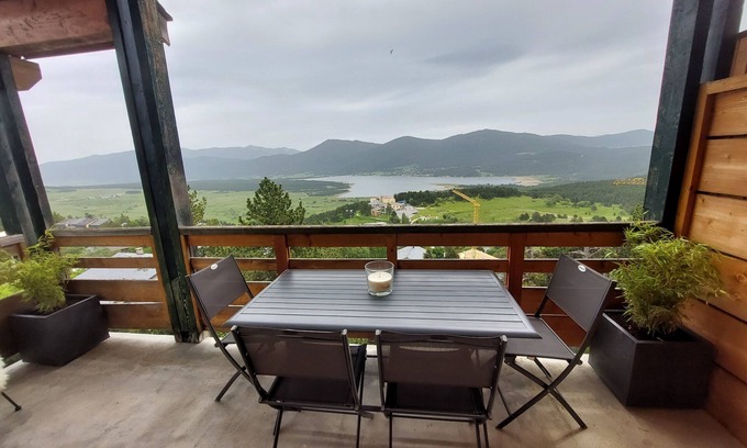 Les Angles Apartamento | Cosy Wood - Appt vue lac et montagne