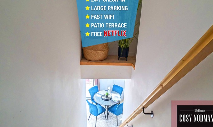 Bois-Jerome-Saint-Ouen Apartamento | CosyNormandy 01 ★ Parking ★ Giverny ★ Quiet ★ Countryside...