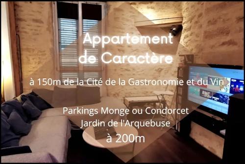 Faubourg-Raines Apartamento | "Cosyterroir" Appartement DIJON 51m2 - Cité de la Gastronomie et du Vin - Arquebuse-Gare - commodités à 2 pas