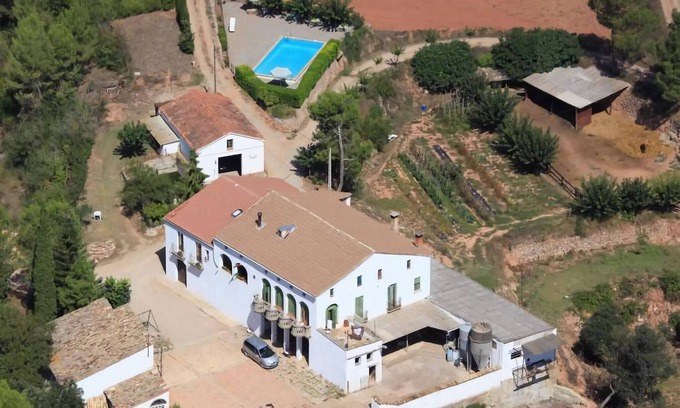 Sant Salvador de Guardiola Cabaña | Casa rural en Cataluסa con piscina y jardםn