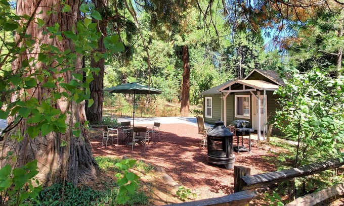 Shingletown Cabaña | Cottage #1 with a Creek and Lake, 15 miles from Lassen NP