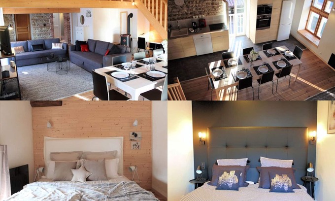 Meximieux Apartamento | Cottage 3 *** 85m2 con piscina-prox St-Vulbas PIPA, CNPE, Pérouges
