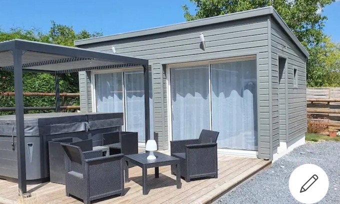 Reux Cabaña | Cottage avec SPA privatif Deauville plage à 15mn