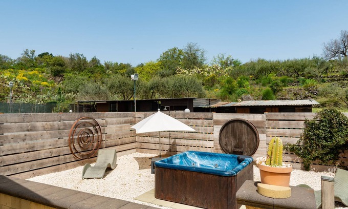 Piedimonte Etneo Casa | Casita de campo 'Etna Ranch' con Wi-Fi, jardín y aire acondicionado