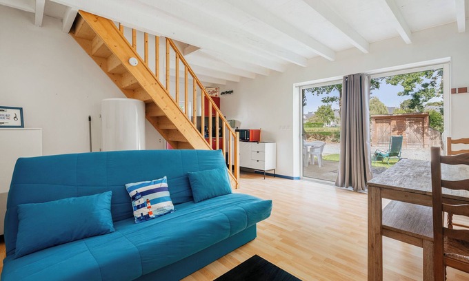 Merdrignac Casa | Casita de campo 'Gite Le Granit' con terraza privada