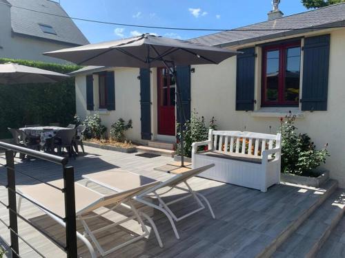 Agon-Coutainville Casa | Cottage les petites voiles plage