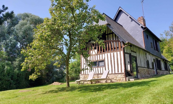 Fourneville Cabaña | Cottage Normand Entre Honfleur-deauville- "l'orange"