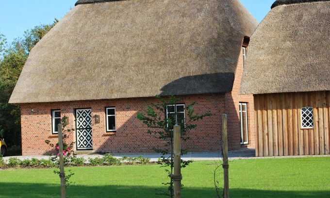 Nordstrand Casa | Cottage en motivos como el parque con estanque