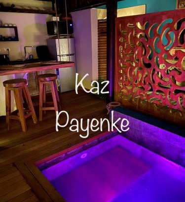 La Saline Les Bains Apartamento | Cottage Payenke - bain balinais et lagon à pied