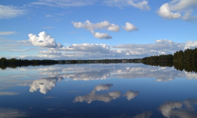Tingsryd Casa | Cabaña junto al lago Tiken cerca de Tingsryd con barco y sauna en Småland