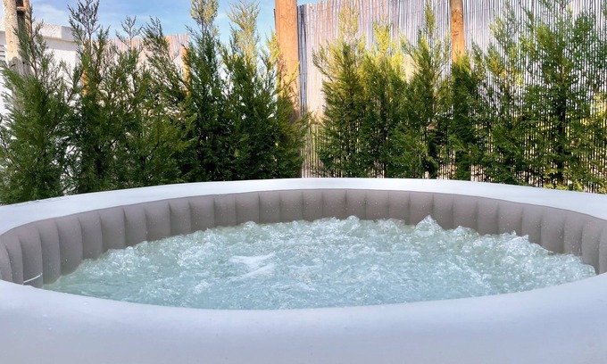 Palmela Cabaña | Casita de campo 'Syrah' con piscina compartida, terraza privada y aire acondicionado
