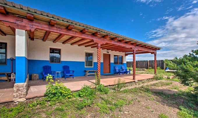 El Prado Cabaña | ¡NUEVO! Cabaña con patio y parrilla, 25 minutos al valle de Taos