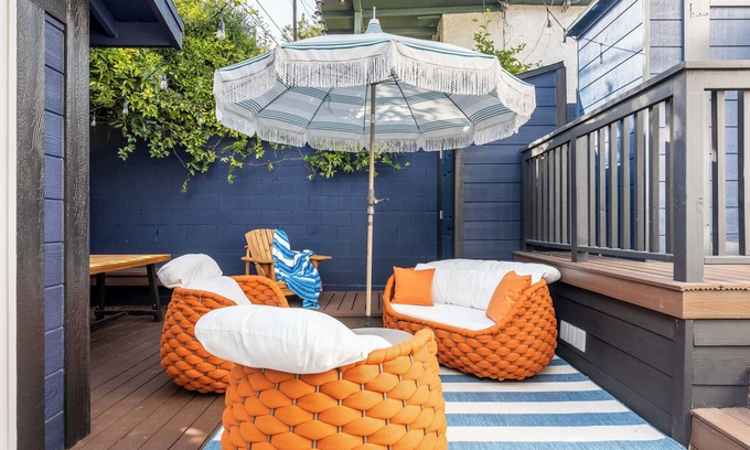 Elysian Heights Cabaña | Cottage w/Private Patio ~ Cozy & Pet Friendly