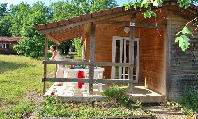 Gramat Cabaña | Acogedora casa con terraza cubierta