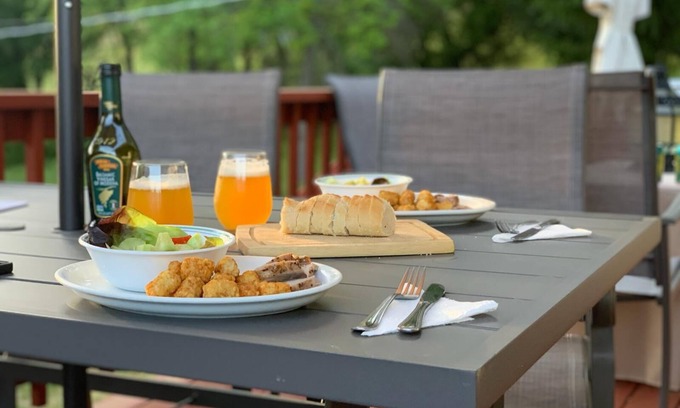 Groveland Cabaña | Cottonwood Cozy: Grill, Fire Pit & PML Access