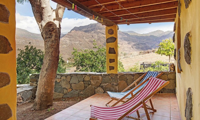 Mogan Villa | Casa de campo "Finca Los Dioses" en plena naturaleza con vistas a la montaña, jardín y terraza