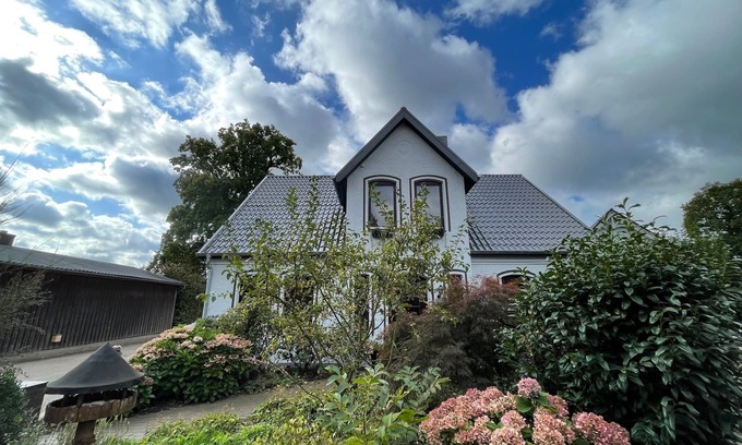 Sittensen Casa | Casa vacacional con chimenea entre Hamburgo y Bremen