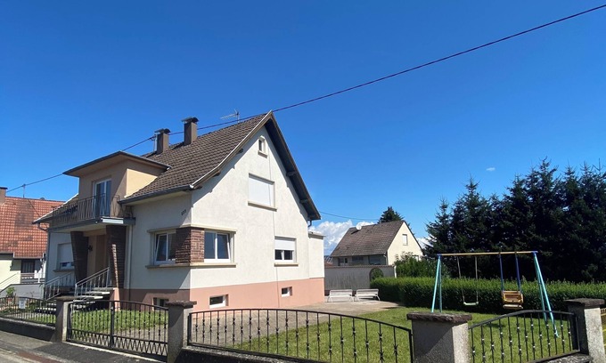 Schleithal Casa | Country house in northern Alsace, ideal for family vacations.