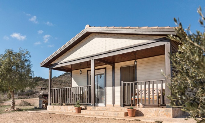 Casas de Tallante Casa | Casa rural 'La Cabaña' con vistas a la montaña, Wi-Fi y aire acondicionado