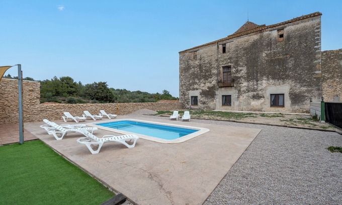 Rossell Casa | Casa rural 'Moli Categoria Superior' con piscina privada, terraza privada y Wi-Fi