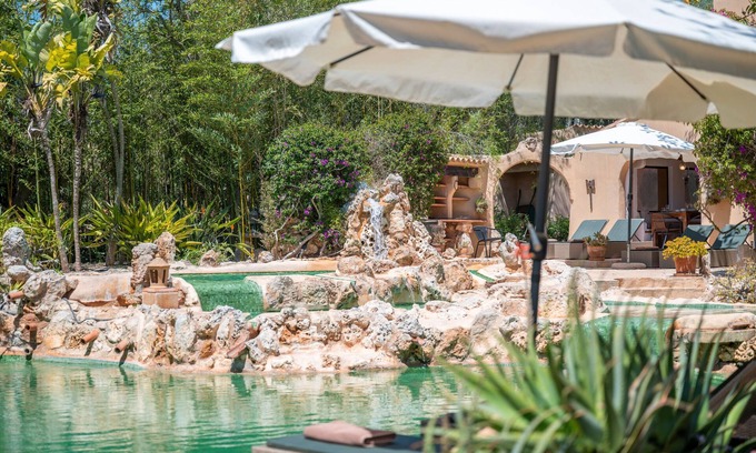 Santanyi Villa | Casa de campo 'Na Timonera' cerca de la hermosa Cala Mondragó, con piscina privada y wifi
