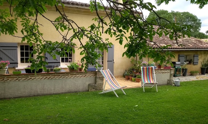 Coutras Casa | GRAN CASA DE FAMILIA CERCADA CERCA DE ST EMILION, BURDEOS