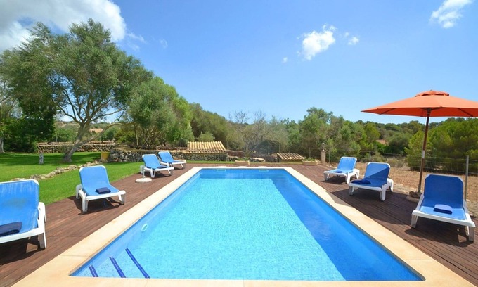 Manacor Villa | Casa rural Porto Cristo con piscina y jardín