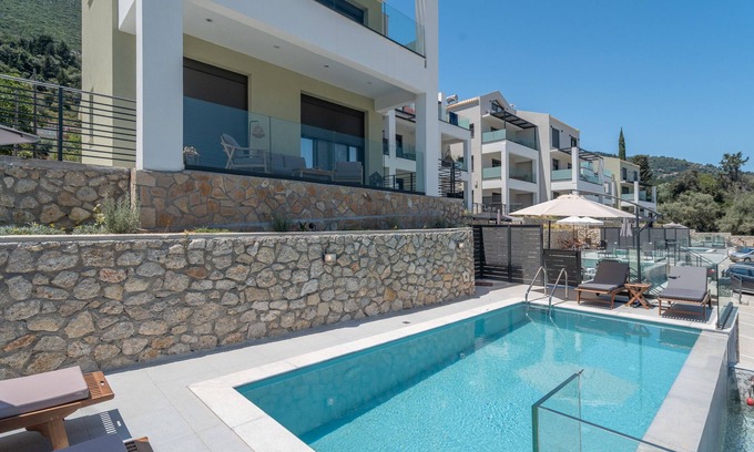 Nikiana Villa | Casa de campo 'Villa San George 2' con vistas al mar, Wi-Fi y aire acondicionado