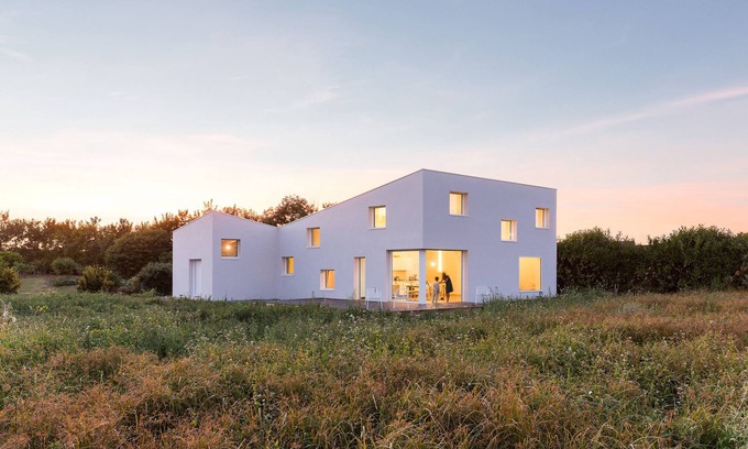 Loctudy Casa | Campo al lado del mar. El campo junto al mar en una casa contemporánea.