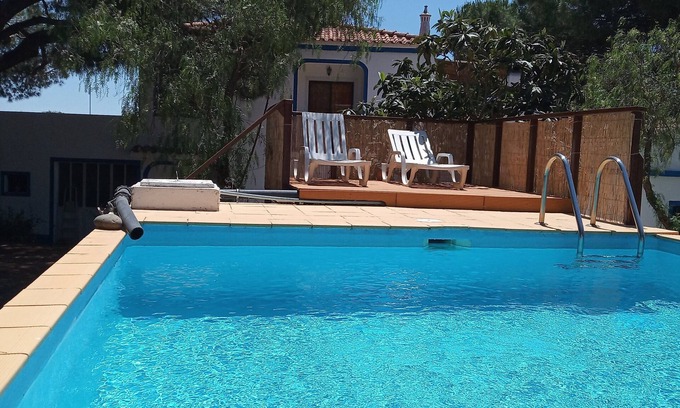 Quarteira Cabaña | Countryside 1-bedroom house in Quarteira, with WiFi & AC