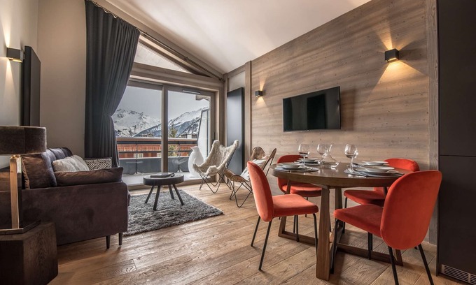 Courchevel Apartamento | Courchevel 1550 - 5 people - resort center