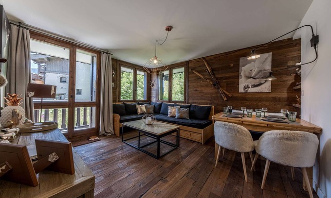 Courchevel Apartamento | Courchevel 1850 - Sleeps 5 - Close to the slopes