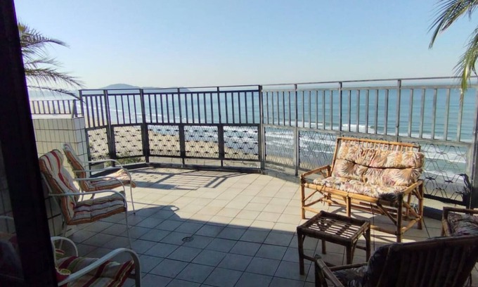 Vila Assuncao Apartamento | Cobertura frente al mar / piscina privada y barbacoa - 12 personas 3 espacios