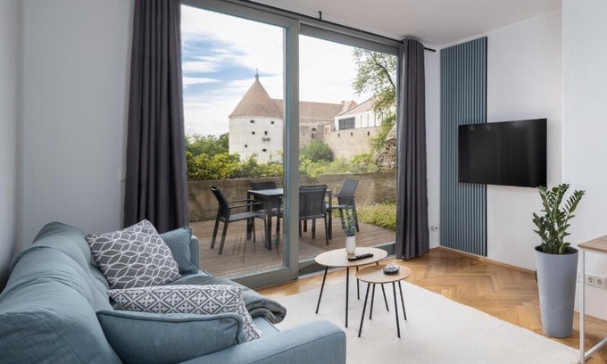 Bautzen Apartamento | CoView - Bautzen - Design Apartment in der Altstadt mit Terrasse und fantastischem Ausblick