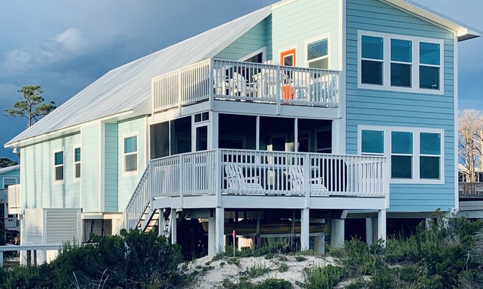 Cape San Blas Casa | 'Coy T by the Sea' Gulf Front home on the Cape