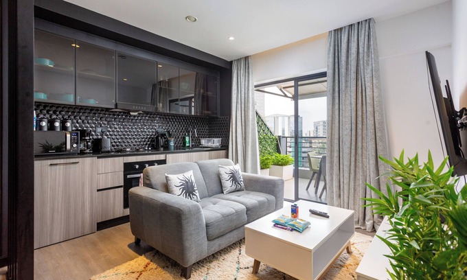 Westlands Apartamento | Cozy 1-bedroom apartment in fantastic Nairobi with fitness room, WiFi 101