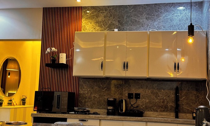 Al Murabba Apartamento | Cozy 1-bedroom apartment with a kitchen and a living room- near Riyadh Season