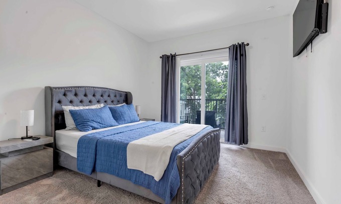 Old Fourth Ward Condominio | Cozy 1-bedroom condo with WiFi, AC in pleasant Downtown Atlanta