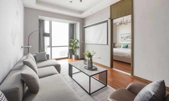 Jing'an Casa | Acogedor apartamento de 1 cama Junto a Metro 2, Kerry Center, Jing'An Temple / Park & Retails