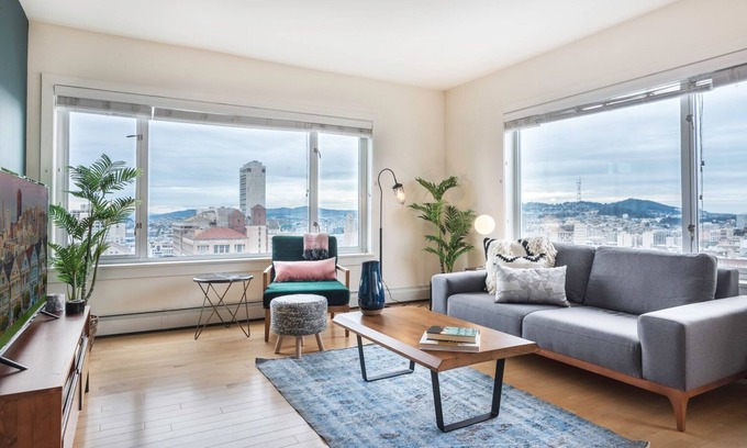 Lower Nob Hill Apartamento | Cozy 1BR Nob Hill w/ Gym, short walk to Union Sq by Blueground