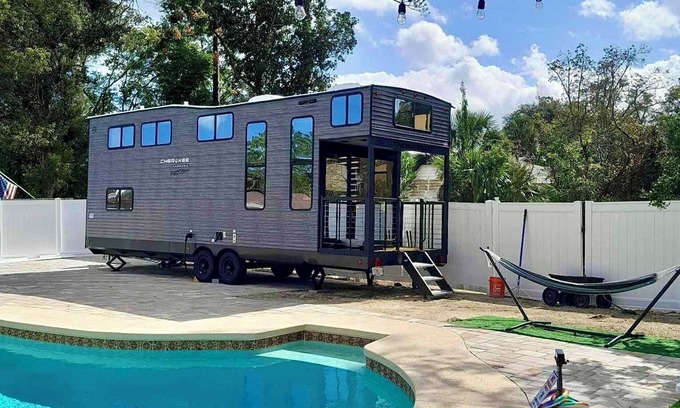 Arlington Casa | Cozy 2 bed/ 1 bath Poolside Tiny Home