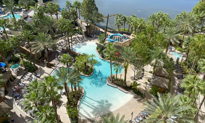 Florida Central Atlantic Coast Complejo | Cozy 2-bedroom resort in amazing Lake Buena Vista with AC, fitness room