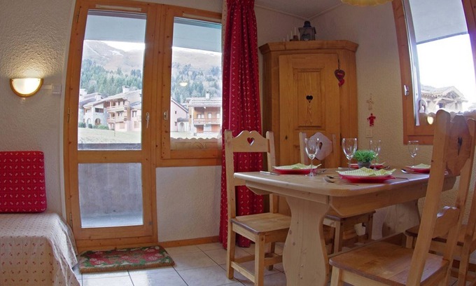 Les Avanchers-Valmorel Apartamento | Apartamento Valmorel, 1 dormitorio, 4 personas