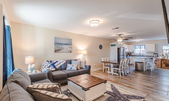 Port St. Joe Casa | Cozy 2bed/1.5bath beach townhome!! 75 steps to the beach! Stunning ocean view!
