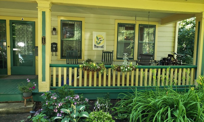 Historic Montford Apartamento | Acogedor dúplex amueblado en el histórico barrio de Montford de Asheville