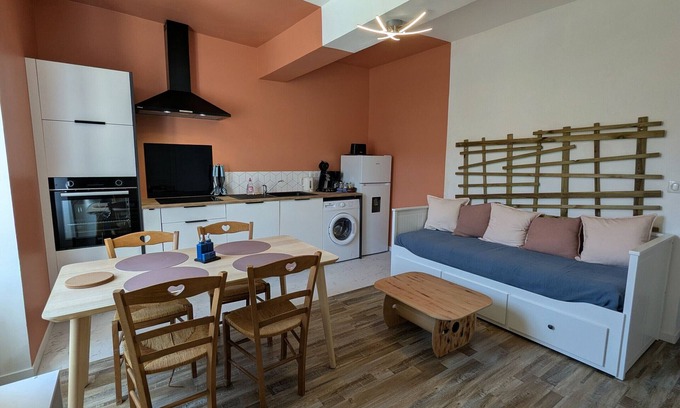 Beaulieu-sur-Loire Cabaña | Agradable casa rural 4 pers, terraza, cerca del Loira
