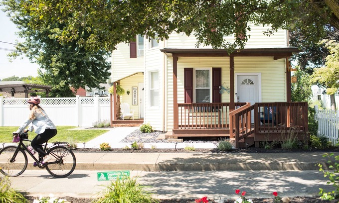 Connellsville Casa | Cozy Allegheny Passage bike trail retreat between Pittsburgh and Washington, DC.