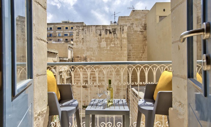 Valletta Apartamento | Acogedor y céntrico Valletta 1-bd Aaprtment