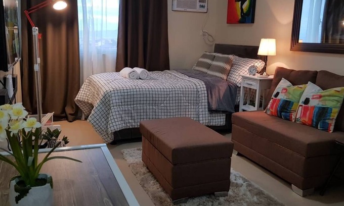 Alabang Apartamento | Estudio acogedor y cómodo en la ciudad de Alabang Muntinlupa