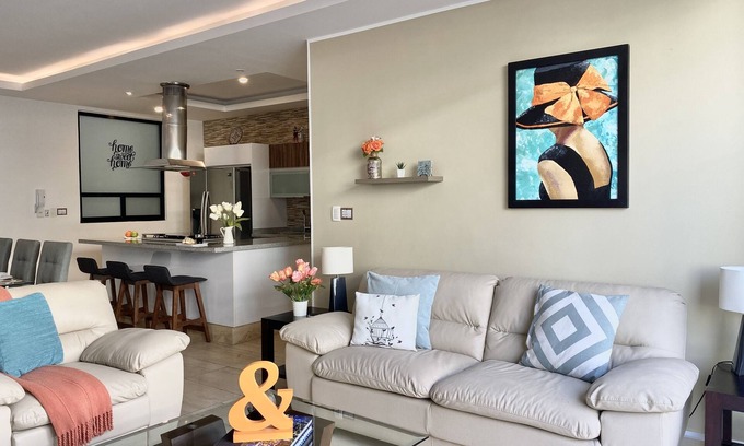 Puebla Apartamento | Acogedor y con lujo en entorno seguro